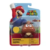 Super Mario Figur 10cm Goomba with Coin - Super Mario -  Leksaksaffären