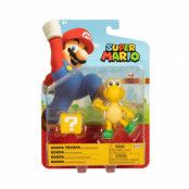 Super Mario Figur 10cm Koopa Troopa with Question Block