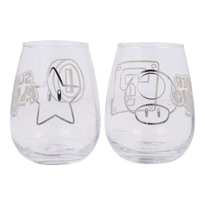 Super Mario Glas - 2-pack