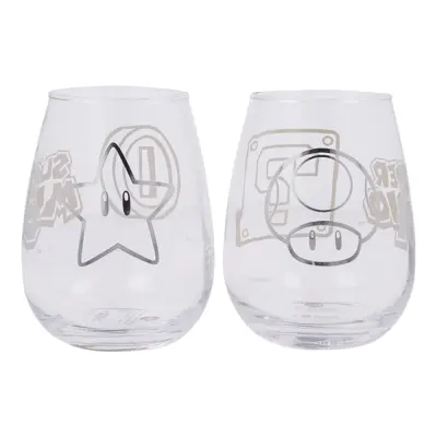 Super Mario Glas - 2-pack