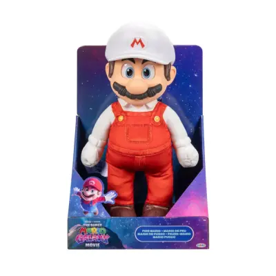 Mario Galaxy Movie Fire Mario Jumbo Plush - Super Mario -  Leksaksaffären