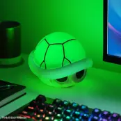 Super Mario - Green Shell - Decorative Light With Sound 15Cm