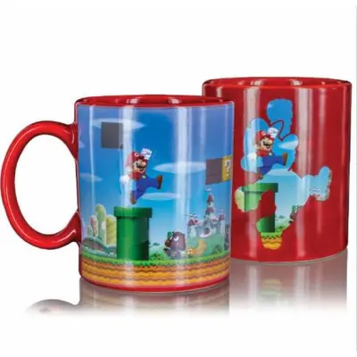 Super Mario Heat ChangeLevel Mug