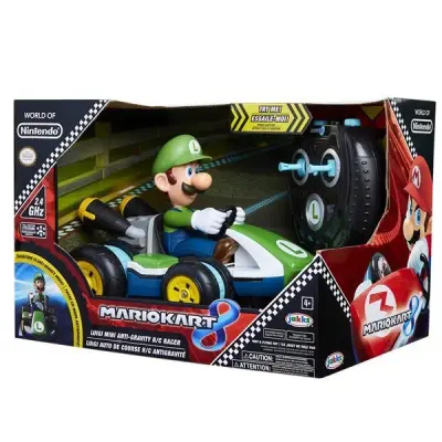 Super Mario Kart Luigi Mini RC Racer - Super Mario -  Leksaksaffären