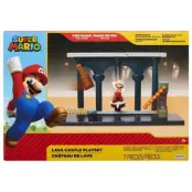 Super Mario Lava Castle Lekset - Super Mario -  Leksaksaffären