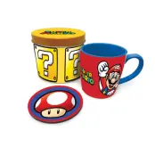 Super Mario - Lets A Go Tin Set Mug