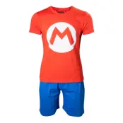 Super Mario Logo Pyjamas - Small