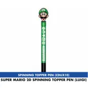 Super Mario - Luigi - 2D Spinning Topper Pen