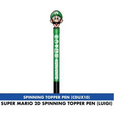 Super Mario - Luigi - 2D Spinning Topper Pen