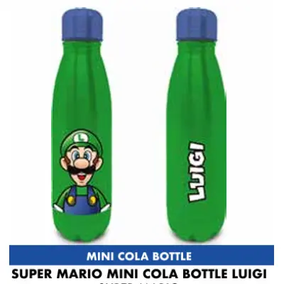 Super Mario - Luigi - Mini Cola Bottle - 19 Oz