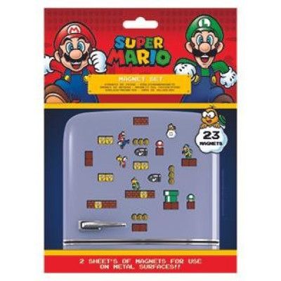 Super Mario Magnet Set - Super Mario -  Leksaksaffären