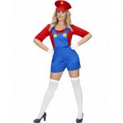 Mario-inspirerad Maskeraddräkt