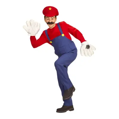 Rörmokare Röd Budget Barn Maskeraddräkt - Teen