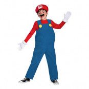 Super Mario Barn Deluxe Maskeraddräkt - Small
