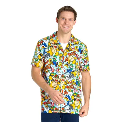 Super Mario Bowsers Kingdom Skjorta - 3XL