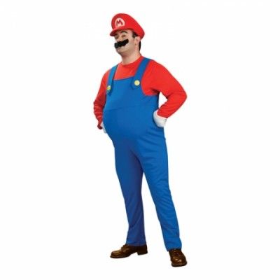 Super Mario Deluxe Maskeraddräkt