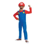 Super Mario Klassisk Barn Maskeraddräkt - X-Small