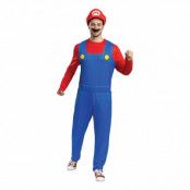 Super Mario Klassisk Maskeraddräkt - Small/Medium