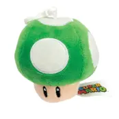 Super Mario Mjukdjur med clip Green Mushroom