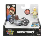 Super Mario Movie Pull Back Fordon med figur Koopa Troopa