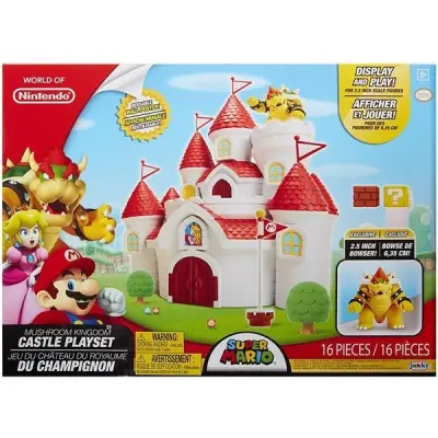 Super Mario Mushroom Kingdom Castle Lekset - Super Mario -  Leksaksaffären