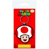 super mario mushroom  nyckelring