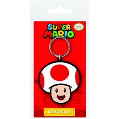 super mario mushroom  nyckelring