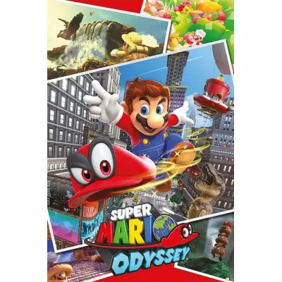 Super Mario Odyssey Poster Pack Collage 61x91cm