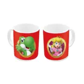 Super Mario - Peach & Yoshi - Porcelain Mug 11oz