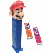 Super Mario Pez-Hållare med 2 stk Pez Förpackningar