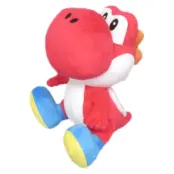 Super Mario Plush Figure Yoshi Red 17 cm