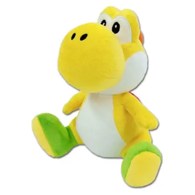 Super Mario Plush Figure Yoshi Yellow 20 cm