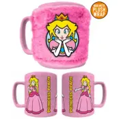 Super Mario - Princess Peach - Fuzzy Mug 440Ml