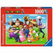 Super Mario, Pussel - Gruppbild - 1000 Bitar