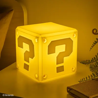 Super Mario - Question - 'Squishyglo' Decorative Light Rechargeable
