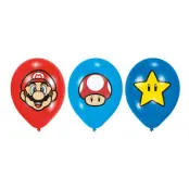 Ballonger Super Mario - 6-pack