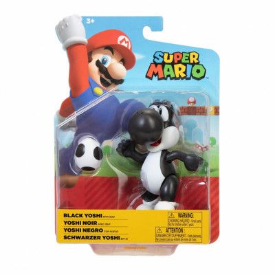 Super Mario Figur 10cm BLACK YOSHI
