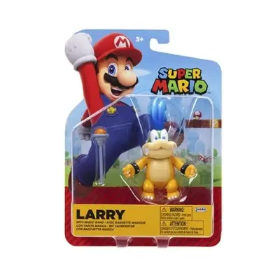 Super Mario Figur 10cm Larry with Magic Wand - Super Mario -  Leksaksaffären