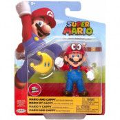 Super Mario Figur 10cm Mario and Cappy