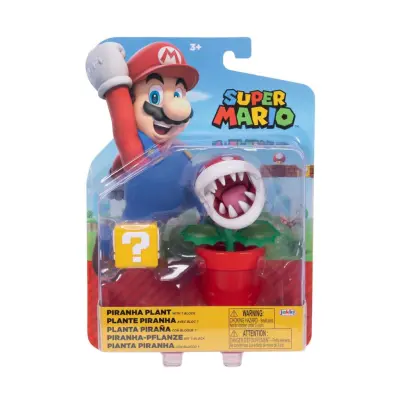 Super Mario Figur 10cm Piranha Plant - Super Mario -  Leksaksaffären