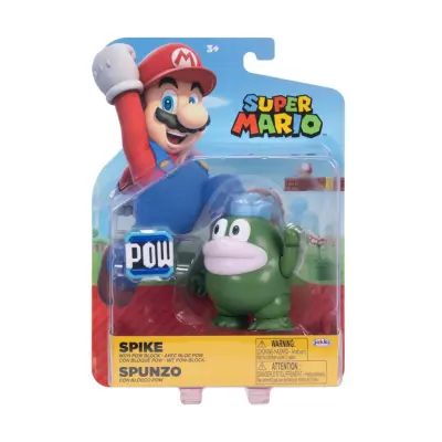 Super Mario Figur 10cm Spike - Super Mario -  Leksaksaffären