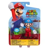 Super Mario Figur 10cm W42 Ice Mario - Super Mario -  Leksaksaffären