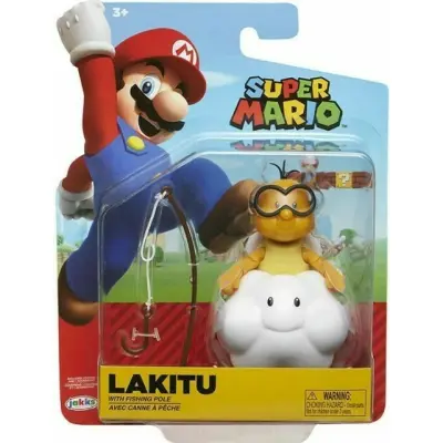 Super Mario Figur 10cm w45 Lakitu - Super Mario -  Leksaksaffären