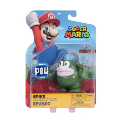 Super Mario Figur 10cm w45 Spike - Super Mario -  Leksaksaffären