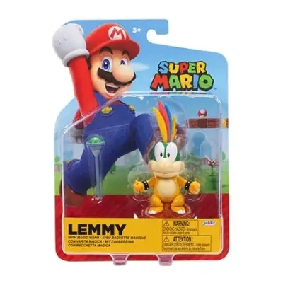 Super Mario Figur 10cm W48 Lemmy - Super Mario -  Leksaksaffären