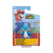 Super Mario Figur 5 cm Light Blue Yoshi (redeco)