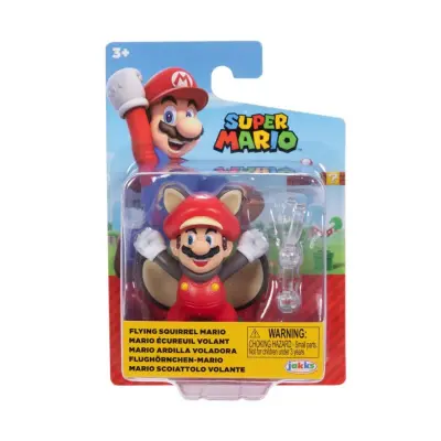 Super Mario Figur 5 cm W48 Flying Squirrel Mario - Super Mario -  Leksaksaffären