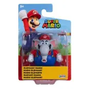 Super Mario Figur 5cm Elephant Mario - Super Mario -  Leksaksaffären