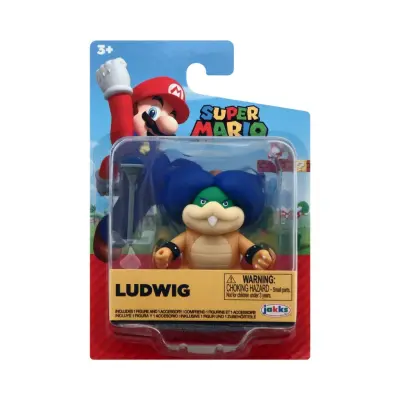 Super Mario Figur 5cm Ludwig - Super Mario -  Leksaksaffären