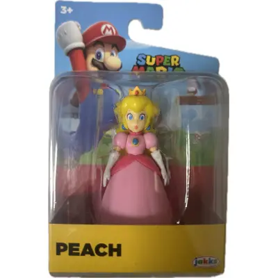 Super Mario Figur 5cm Peach - Super Mario -  Leksaksaffären